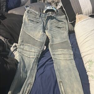 MNML Light Blue Slim Jeans